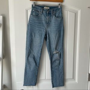 Madewell Perfect Vintage Cropped Jean